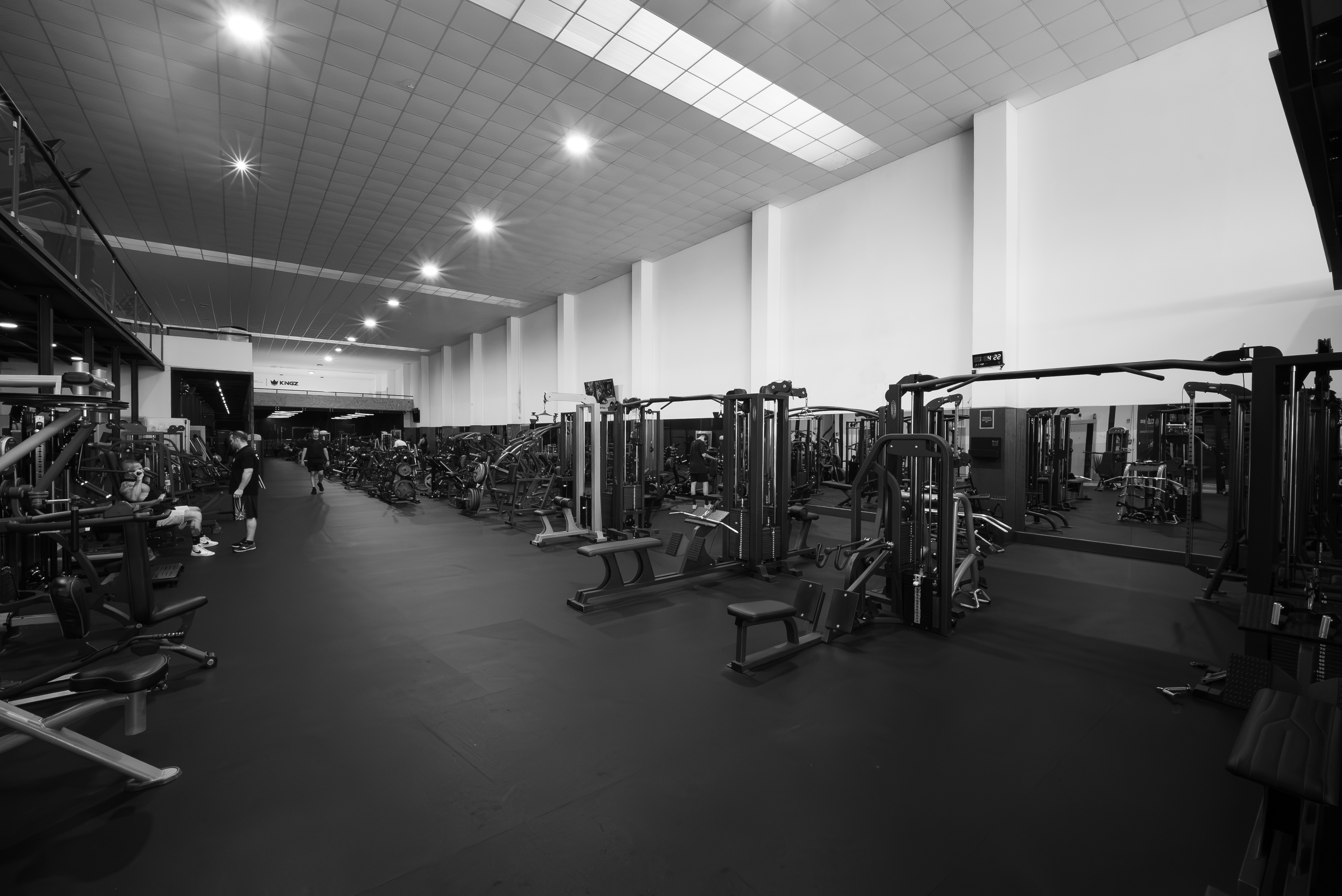 Espaço de treino da Academia Workout